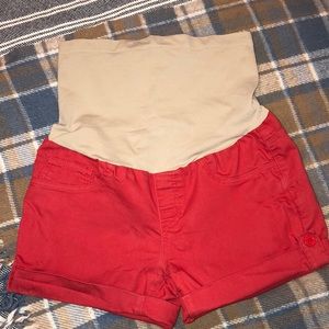 Maternity shorts